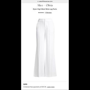 🕊 Alice + Olivia Wide-leg Trousers